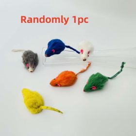 Cat Toy Little Mouse Funny Cat Puzzle Decompression Toy (Option: Randomly 1pc)