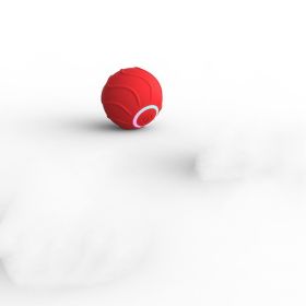 Intelligent Electric Funny Cat Rolling Ball Bite-resistant Grinding Toy Ball (Color: Red)