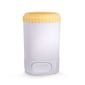 Automatic Pet Foot Wash Cup Automatic Cleaning Tool (Color: Yellow)