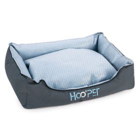 Four Seasons Removable And Washable Small Dog Cooling Nest Pet Supplies (Option: Grey blue-S)