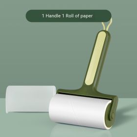 Hanging Lent Remover Tearable Dust Pilling Household (Color: Green)