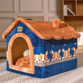All Season Universal Removable And Washable Warm Pet Products In Winter (Option: Brown-M)