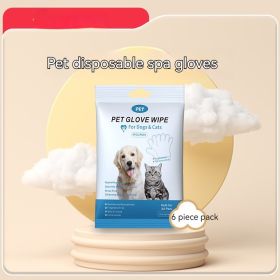 Pet Disposable Gloves Cat Dog Cleaning Dry Cleaning Gloves Pet Products (Option: Extra Thick Disposable Gloves)