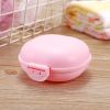 1pcs Convenient Black Soap Box Portable Soap Box Travel Hiking Holder Container Soap Box Plastic Soap Box Dispenser Soap Rack