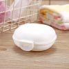1pcs Convenient Black Soap Box Portable Soap Box Travel Hiking Holder Container Soap Box Plastic Soap Box Dispenser Soap Rack